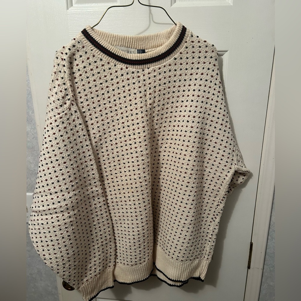 Vintage Andhurst Mens Long Sleeve Sweater Size Medium